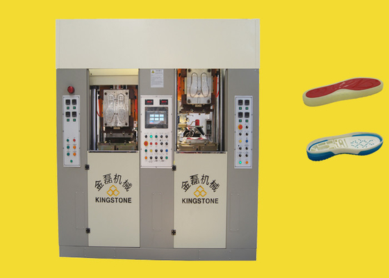 CE SGS 2 Stations Shoe Sole Making Machine 2 Color 2 Years Gurantee