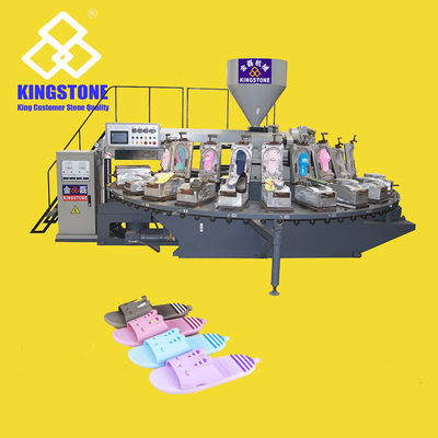 Servo PVC Plastic Sandals Shoes Making Machine Injection
