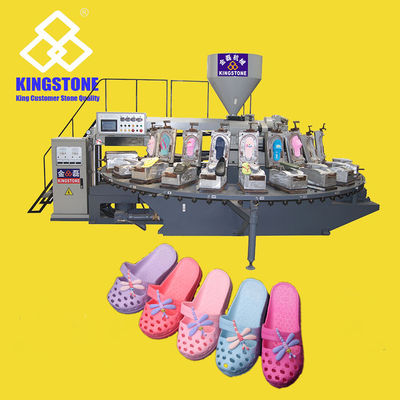 Plastic Slipper Machine  For PVC Material Air Blowing Injection