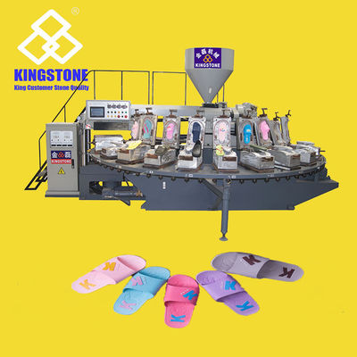 PVC Shoe Making Equipment Rotary 24 Station Servo Motor Injection