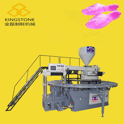 16/20/24 Stations Footwear Making Machine Plastic PVC Material