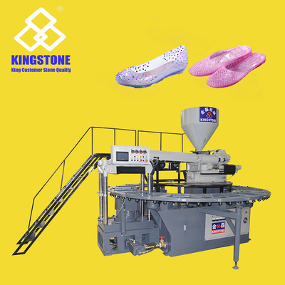 High Speed Auto Plastic Shoes Making Machine For Slipper