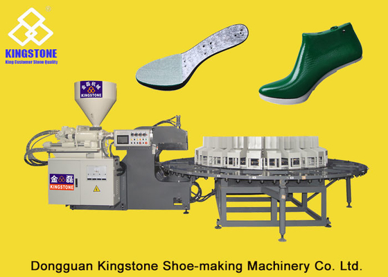 Automatic Rotary Injection Machine For high heel shoes PP insole, TPU/TPR/TR/PVC outsole