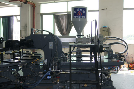 Four Color TPR Sole Sneaker Making Machine With 20 Stations Four Injectors