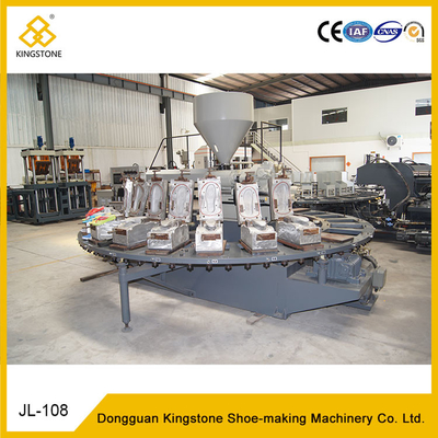 120-200 Pairs / Hour PVC lady's Sandal Slipper Making Machine Single Color Air Blowing Machine