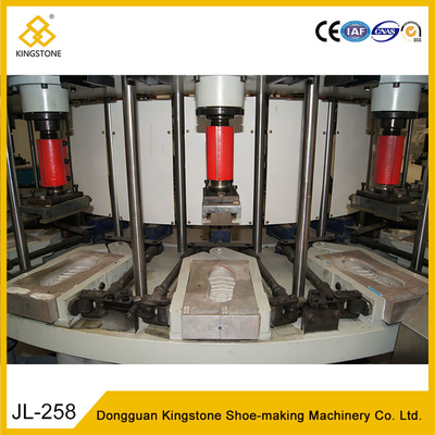 Rotary Double Colour DIP Sport Shoes / Canvas Injection Moulding Machine