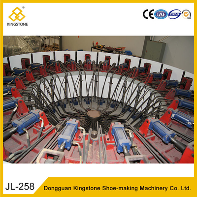 8.2*3.6*2.5m PVC Shoes Making Machine 20 Stations For Thermoplastic Raw Materials