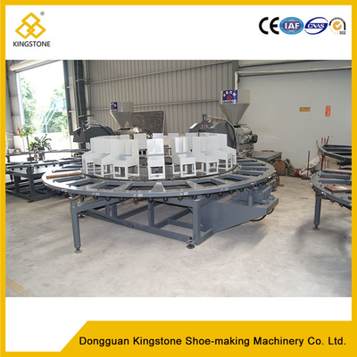 Automatic Rotary Injection Machine For high heel shoes PP insole, TPU/TPR/TR/PVC outsole