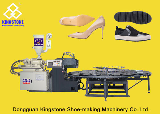 TPU PVC Sole Making Machine For Leisure Shoes High Heels Insole Outsole