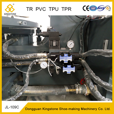TPU PVC Sole Making Machine For Leisure Shoes High Heels Insole Outsole