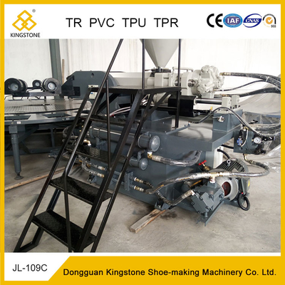 Double Color PVC Sole  Injection Machine For Sports Shoes Outsole Making