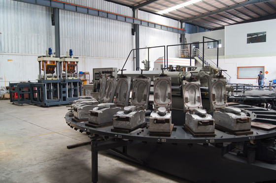 Rotary Table PVC Slipper Flip flops  Injection Molding Machine 