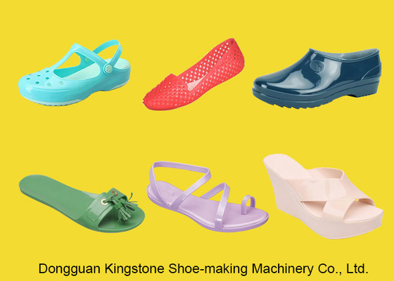 150 Pairs / Hour Sandal Making Machine For PVC Jelly Shoe Full Production Line