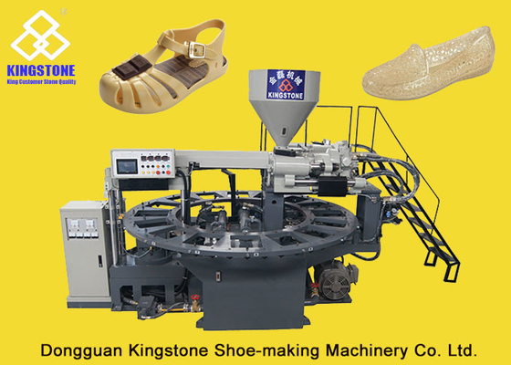 110-150 Pairs / Hour Shoe Making Production Line Plastic Slipper Shoes Making Machine 