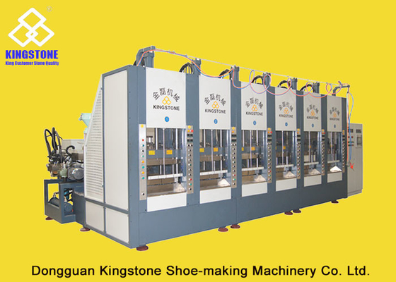 Vertical Shoe Sole Mould Making Machine , Eva Sole Making Machine CE SGS