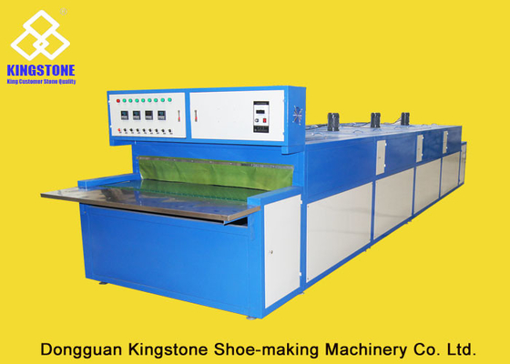 EVA Shoe Sole Making Equipment , Temperature Setting Single Layer Conveyor Machines