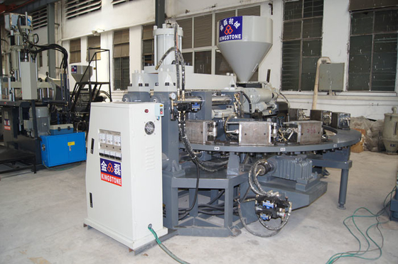 PLC Control Plastic Shoes Making Machine For Short lady's Fashion Boots / Slipper / Sandals