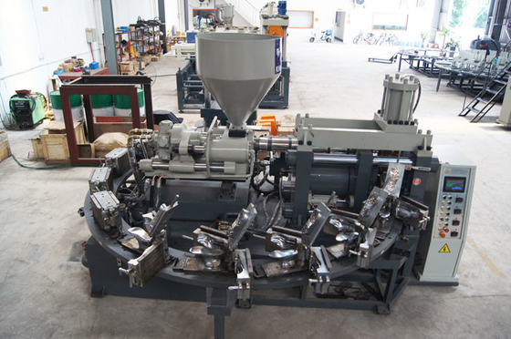 Crystal Shoes Slipper Making Machine , PVC kids Jelly Shoe sandal Injection Moulding Machine