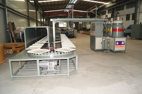 6-9 People Polyurethane PU Pouring Machine With Electric Heating System