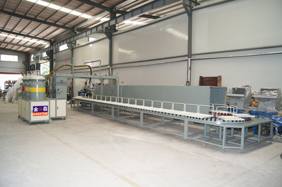 Shoe Sole Mould Making Machine , Rotary Polyurethane Injection Molding Machine 