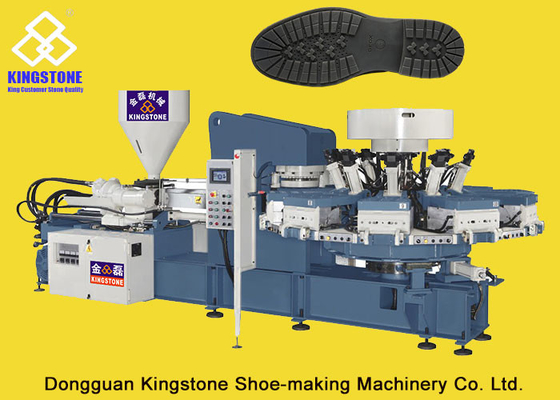 Rotary Plastic Soles Direct Injection Moulding Machine One Color Full Automatic