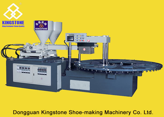 Double Density PVC TR TPU Tpr Sole Making Machines For Leather Shoes / 5*3*2m