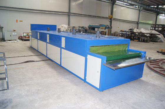 EVA Shoe Sole Making Equipment , Temperature Setting Single Layer Conveyor Machines