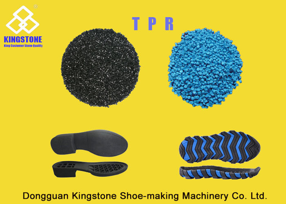 0.6-1.6 Density Footwear Raw Materials Virgin / Recycled TPR Granules