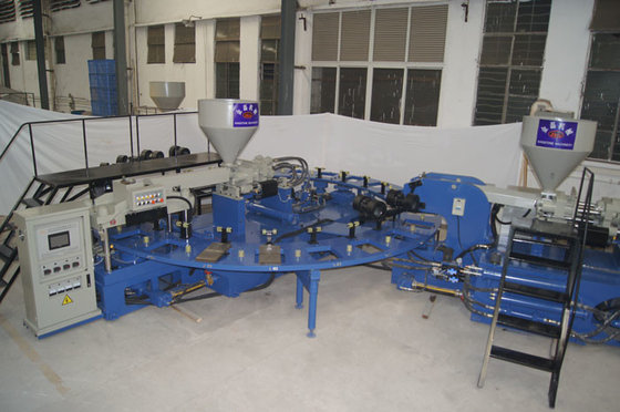 Double Color TPU TPR Sole Making Machines With 10/12/16/20/24/30 Stations