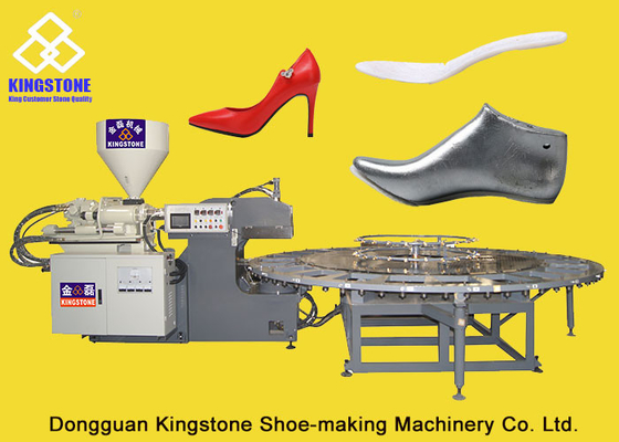 Shoe Rotary Table Injection Molding Machine , TPU Sole Making Machine 