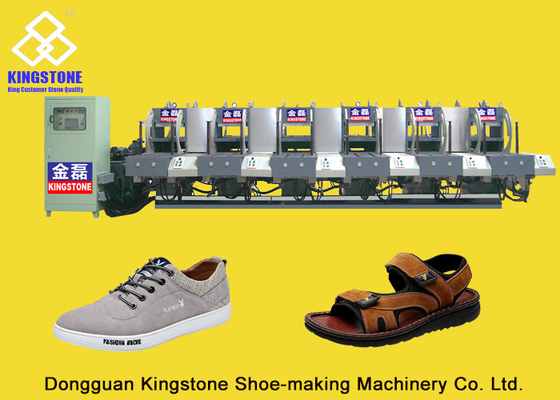 Single / Double Color Rubber Sole Making Machine for Men Leisure Shoes Sandals
