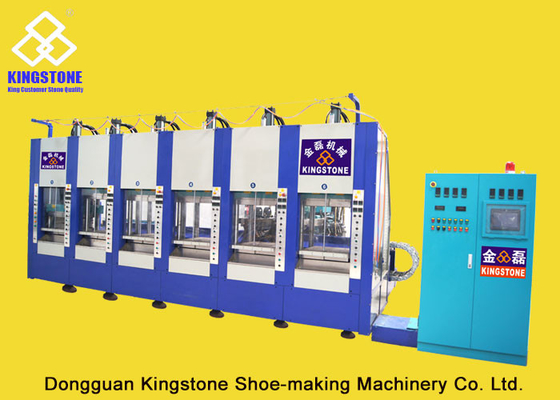 Automatic EVA Slipper Garden Shoes Making Machine with 6 Stations