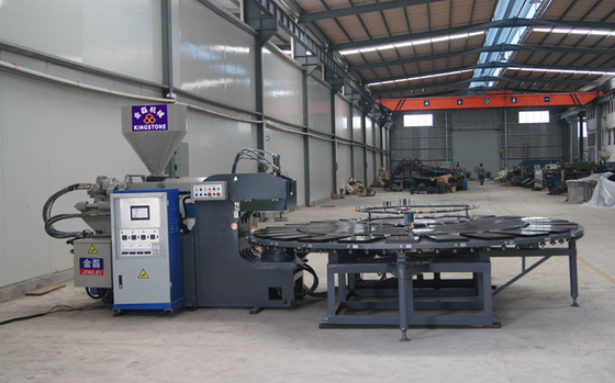CE SGS Certification Rotary Injection Molding Machine For PP Insoles Making