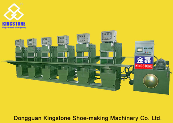 Hydraulic Compression Moulding Rubber Sole Making Machine Static Type Save energy
