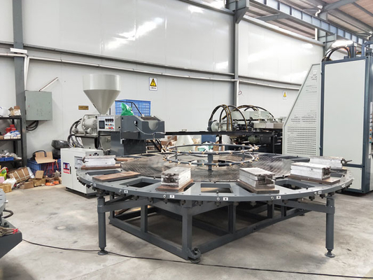 12/16/20/24 Stations Rotary Injection Molding Machine 2 Years Gurantee