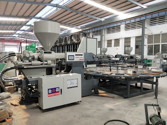 Rotary SEBS Sports Shoe-pad/midsole Injection Moulding Machine 1 worker Need Only
