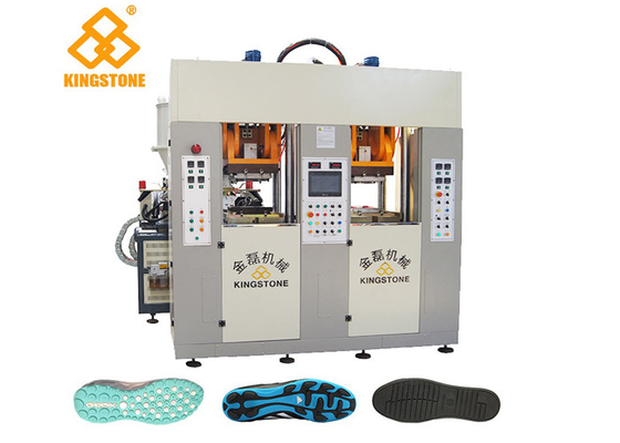Two Stations Two Injectors TPU TR PVC TPR Sole Making Machines With Servo System/ 3.5*3.8*2.8m
