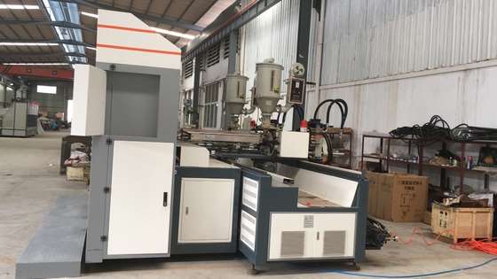 Energy - Saving Four Stations Safety Shoe Sole Making Machine With Servo Motor