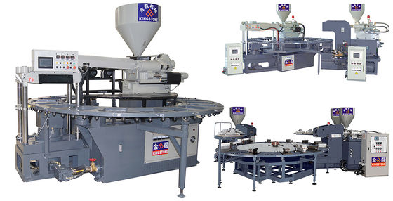 Rotary Plastic Shoes Making Machine