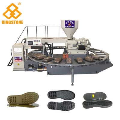 Kids Sports Shoe Sole Injection Molding Machine , TPR Sole Moulding Machine 