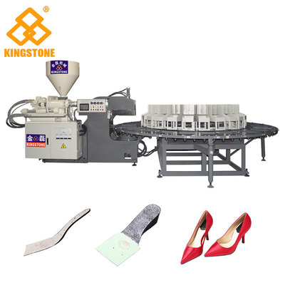 PP Insole Making Rotary Injection Molding Machine 200-280 Pairs Per Hour