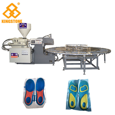Rotary SEBS Sports Shoe-pad/midsole Injection Moulding Machine 1 worker Need Only