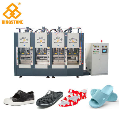 PVC Double Colour Injection Moulding Machine , 12 Sation Sneaker Making Machine