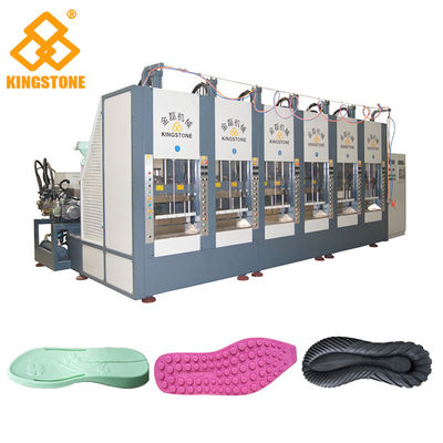 Vertical Shoe Sole Mould Making Machine , Eva Sole Making Machine CE SGS