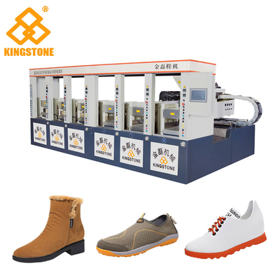 Single / Double Color Rubber Sole Making Machine for Men Leisure Shoes Sandals