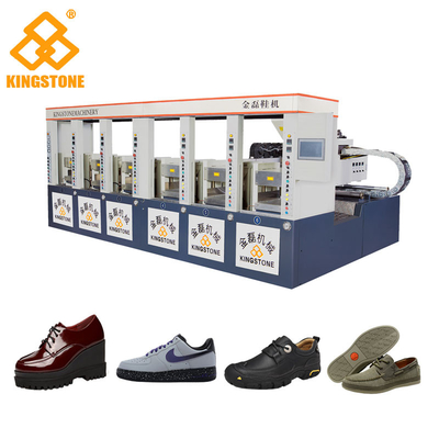 Hydraulic Compression Moulding Rubber Sole Making Machine Static Type Save energy