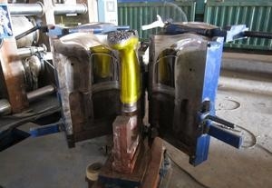 Mono Two Color Pvc Injection Molding For 40cm Height Boot , PVC Shoe Molding 