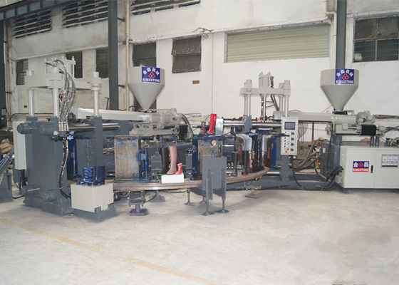 55KW Double Color Injection Molding Machine For PVC Gumboots Making