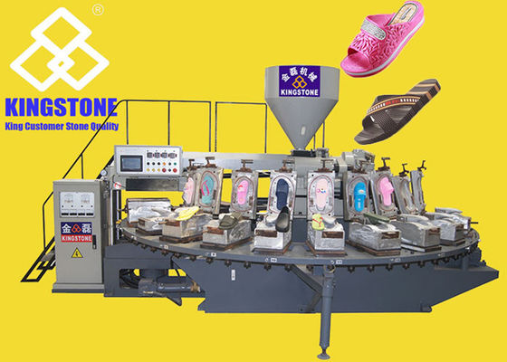 Plastic Sleeper Chappal Making Machine Rotary Slippers Making Machine