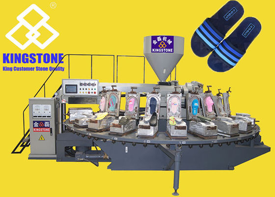 Automatic Rubber Slippers Making Machine For Plastic Sandal / Chappal